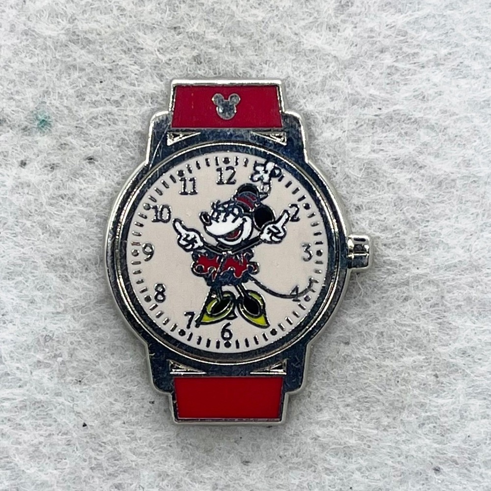 🔮 5/$25 Disney Hidden Mickey 2019 Watches Minnie Mouse Pin